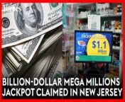 A single ticketholder from New Jersey won the &#36;1.13 billion Mega Millions jackpot—the biggest lottery prize of the year so far—although they will take home a significantly smaller amount after paying their taxes.&#60;br/&#62;&#60;br/&#62;Read the full story on Forbes: https://www.forbes.com/sites/siladityaray/2024/03/27/new-jersey-ticket-holder-wins-113-billion-mega-millions-jackpot-heres-what-they-will-take-home-after-taxes/?sh=315e3b856c31&#60;br/&#62;&#60;br/&#62;Subscribe to FORBES: https://www.youtube.com/user/Forbes?sub_confirmation=1&#60;br/&#62;&#60;br/&#62;Fuel your success with Forbes. Gain unlimited access to premium journalism, including breaking news, groundbreaking in-depth reported stories, daily digests and more. Plus, members get a front-row seat at members-only events with leading thinkers and doers, access to premium video that can help you get ahead, an ad-light experience, early access to select products including NFT drops and more:&#60;br/&#62;&#60;br/&#62;https://account.forbes.com/membership/?utm_source=youtube&amp;utm_medium=display&amp;utm_campaign=growth_non-sub_paid_subscribe_ytdescript&#60;br/&#62;&#60;br/&#62;Stay Connected&#60;br/&#62;Forbes newsletters: https://newsletters.editorial.forbes.com&#60;br/&#62;Forbes on Facebook: http://fb.com/forbes&#60;br/&#62;Forbes Video on Twitter: http://www.twitter.com/forbes&#60;br/&#62;Forbes Video on Instagram: http://instagram.com/forbes&#60;br/&#62;More From Forbes:http://forbes.com&#60;br/&#62;&#60;br/&#62;Forbes covers the intersection of entrepreneurship, wealth, technology, business and lifestyle with a focus on people and success.