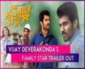Vijay Deverakonda and Mrunal Thakur team up for a heartwarming family entertainer titled Family Star. Directed by Parasuram Petla, the film hits theatres on April 5, 2024. The recently released trailer promises a rollercoaster of emotions. We see Vijay as a complete family man whose life takes an interesting turn with the arrival of Mrunal. &#60;br/&#62;