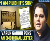 Days after BJP denied ticket to senior party leader and sitting MP Varun Gandhi from Uttar Pradesh&#39;s Pilibhit, Varun Gandhi wrote an emotional letter to people of his constituency. In the letter, the BJP leader, who was expecting a third term, said no matter what &#92;