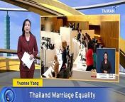 The lower house of Thailand&#39;s parliament has passed a bill legalizing same-sex marriage. It must still be approved by the country&#39;s senate and endorsed by the king before becoming law, which would make Thailand the third country in Asia to adopt marriage equality.