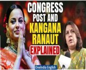 The BJP slammed Congress&#39;s Supriya Shrinate for an Instagram post targeting Kangana Ranaut, demanding her expulsion. Ranaut emphasized women&#39;s dignity in response, urging society to break free from prejudices. BJP leaders, including Shehzad Poonawalla and Amit Malviya, condemned the remarks, calling for swift action.&#60;br/&#62; &#60;br/&#62;#KanganaRanaut #Congress #SupriyaShrinate #BJP #Congress #AmitMalviya #ShehzadPoonawalla #LokSabhaElections #2024elections #Indianews #Bollywoodnews #Oneindia #Oneindianews &#60;br/&#62;~PR.152~ED.101~GR.125~HT.96~