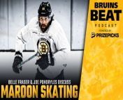 This episode of Bruins Beat is guest-hosted by Bell Fraser of The Hockey News and Joe Pohoryles of NHL.com. Belle and Joe cover the biggest stories around the Bruins right now including the B&#39;s finally clinching a playoff spot, Pat Maroon taking to the ice, and if the Bruins can find consistency as the playoffs approach. That, and much more!&#60;br/&#62;&#60;br/&#62;&#60;br/&#62;&#60;br/&#62;&#60;br/&#62;&#60;br/&#62;&#60;br/&#62;&#60;br/&#62;This episode is brought to you by PrizePicks! Get in on the excitement with PrizePicks, America’s No. 1 Fantasy Sports App, where you can turn your hoops knowledge into serious cash. Download the app today and use code CLNS for a first deposit match up to &#36;100! Pick more. Pick less. It’s that Easy! Football season may be over, but the action on the floor is heating up. Whether it’s Tournament Season or the fight for playoff homecourt, there’s no shortage of high stakes basketball moments this time of year. Quick withdrawals, easy gameplay and an enormous selection of players and stat types are what make PrizePicks the #1 daily fantasy sports app!