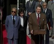 President Reagan_s and King Hassan_s II of Morocco Departure Remarks on October 22_ 1982 from faye reagan first interrac