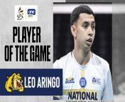 UAAP Player of the Game Highlights: Leo Aringo leads NU pack in eighth win from jotheka nu