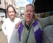 An Easter service in Walsall saw Jesus take to the streets and musicians perform in the town centre.