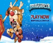 Happy Brawlhallidays 2021! Jingle brawl, jingle brawl all the way! Celebrate the Brawlhalliday 2021 event with brand new seasonal items. Featuring all-new Skins for Gnash and Nix, a jolly village in the Winner Wonderland’21 Podium, and an abundance of limited-time items like the Winter Holiday Colors, Frostbite KO Effect, and so much more available by following the snowflakes in Mallhalla.