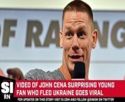 A video posted by the WWE went viral that shows Cena going the extra mile to visit a young fan in desperate need of some inspiration during a difficult time.
