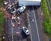 Three people are dead after a horror five-vehicle crash on the Bruce highway at Maryborough in Queensland’s wide bay region. Police say lithium batteries &#92;