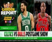 The Garden Report goes live following the Celtics game vs the Bulls. Catch the Celtics Postgame Show featuring Bobby Manning, Josue Pavon, Jimmy Toscano, A. Sherrod Blakely and John Zannis as they offer insights and analysis from Boston&#39;s game vs Chicago.&#60;br/&#62;&#60;br/&#62;This episode of the Garden Report is brought to you by:&#60;br/&#62;&#60;br/&#62;Get in on the excitement with PrizePicks, America’s No. 1 Fantasy Sports App, where you can turn your hoops knowledge into serious cash. Download the app today and use code CLNS for a first deposit match up to &#36;100! Pick more. Pick less. It’s that Easy! &#60;br/&#62;&#60;br/&#62;Nutrafol Men! Take the first step to visibly thicker, healthier hair. For a limited time, Nutrafol is offering our listeners ten dollars off your first month’s subscription and free shipping when you go to Nutrafol.com/MEN and enter the promo code GARDEN!&#60;br/&#62;&#60;br/&#62;Football season may be over, but the action on the floor is heating up. Whether it’s Tournament Season or the fight for playoff homecourt, there’s no shortage of high stakes basketball moments this time of year. Quick withdrawals, easy gameplay and an enormous selection of players and stat types are what make PrizePicks the #1 daily fantasy sports app!&#60;br/&#62;&#60;br/&#62;#Celtics #NBA #GardenReport #CLNS