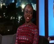 Danai talks about having to shave her head for Black Panther, seeing Snoop Dogg at the premiere, having to keep secrets for &#39;The Walking Dead&#39; and Marvel, and growing up in Zimbabwe.
