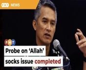 Bukit Aman CID director Shuhaily Zain says they are awaiting instructions from the Attorney-General’s Chambers.&#60;br/&#62;&#60;br/&#62;Read More: https://www.freemalaysiatoday.com/category/nation/2024/03/22/probe-on-allah-socks-issue-completed-say-cops/&#60;br/&#62;&#60;br/&#62;Laporan Lanjut: https://www.freemalaysiatoday.com/category/bahasa/tempatan/2024/03/22/siasatan-isu-stoking-kalimah-allah-selesai-kata-polis/&#60;br/&#62;&#60;br/&#62;Free Malaysia Today is an independent, bi-lingual news portal with a focus on Malaysian current affairs.&#60;br/&#62;&#60;br/&#62;Subscribe to our channel - http://bit.ly/2Qo08ry&#60;br/&#62;------------------------------------------------------------------------------------------------------------------------------------------------------&#60;br/&#62;Check us out at https://www.freemalaysiatoday.com&#60;br/&#62;Follow FMT on Facebook: https://bit.ly/49JJoo5&#60;br/&#62;Follow FMT on Dailymotion: https://bit.ly/2WGITHM&#60;br/&#62;Follow FMT on X: https://bit.ly/48zARSW &#60;br/&#62;Follow FMT on Instagram: https://bit.ly/48Cq76h&#60;br/&#62;Follow FMT on TikTok : https://bit.ly/3uKuQFp&#60;br/&#62;Follow FMT Berita on TikTok: https://bit.ly/48vpnQG &#60;br/&#62;Follow FMT Telegram - https://bit.ly/42VyzMX&#60;br/&#62;Follow FMT LinkedIn - https://bit.ly/42YytEb&#60;br/&#62;Follow FMT Lifestyle on Instagram: https://bit.ly/42WrsUj&#60;br/&#62;Follow FMT on WhatsApp: https://bit.ly/49GMbxW &#60;br/&#62;------------------------------------------------------------------------------------------------------------------------------------------------------&#60;br/&#62;Download FMT News App:&#60;br/&#62;Google Play – http://bit.ly/2YSuV46&#60;br/&#62;App Store – https://apple.co/2HNH7gZ&#60;br/&#62;Huawei AppGallery - https://bit.ly/2D2OpNP&#60;br/&#62;&#60;br/&#62;#FMTNews #KKMart#ShuhailyZain
