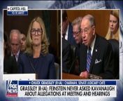 Senate Judiciary Committee Chairman Sen. Chuck Grassley opens the hearing addressing sexual assault allegations against Supreme Court nominee Brett Kavanaugh by Christine Blasey Ford.