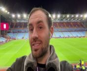 Our reporter Michael Plant gives his reaction from Villa Park as Manchester United earn a vital three points in the race for fourth place.