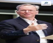 This video is about Eric Schmidt Net Worth 2023&#60;br/&#62;&#36;19.9 Billion as of June 2023&#60;br/&#62;#ericschmidt #google #business #richestperson #americanactor #indianbusinessman #hollywoodactor #informationhub &#60;br/&#62;Subscribe for World informative Videos and press the bell icon&#60;br/&#62;&#60;br/&#62;Eric Emerson Schmidt (born April 27, 1955) is a former American business executive and software engineer who served as the CEO of Google from 2001 to 2011 and the company&#39;s executive chairman from 2011 to 2015, as executive chairman of parent company Alphabet Inc. from 2015 to 2017, and Technical Advisor at Alphabet from 2017 to 2020. In April 2022, the Bloomberg Billionaires Index estimated his net worth to be US&#36;25.1 billion.&#60;br/&#62;&#60;br/&#62;As an intern at Bell Labs, Schmidt in 1975 was co-author of Lex, a software program to generate lexical analysers for the Unix computer operating system. From 1997 to 2001, he was chief executive officer (CEO) of Novell. He has served on various other boards in academia and industry, including the boards of trustees for Carnegie Mellon University, Apple, Princeton University, and the Mayo Clinic.&#60;br/&#62;&#60;br/&#62;In 2008, during his tenure as Google&#39;s chairman, Schmidt campaigned for Barack Obama, and subsequently became a member of Obama&#39;s President&#39;s Council of Advisors on Science and Technology, with Eric Lander. Lander later became Joe Biden&#39;s science advisor. In the meantime, Schmidt had left Google, and founded philanthropic venture Schmidt Futures, in 2017. Under Schmidt&#39;s tenure, Schmidt Futures provided the compensation for two science-office employees in the Office of Science and Technology Policy. In October 2021, Schmidt founded the Special Competitive Studies Project (SCSP). In October 2022, he co-authored a piece titled &#92;