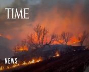 A series of raging wildfires sweeping across the Texas Panhandle have caused a state of disaster in 60 counties and led to forced evacuations in a number of U.S. towns.