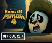 Kung Fu Panda 4 is an animated adventure comedy distributed by Dreamworks Animation.&#60;br/&#62;&#60;br/&#62;Take a look at this latest clip as Zhen and Po carefully navigate their entrance into Chameleon&#39;s Fortress, only for things to not go according to plan.&#60;br/&#62;&#60;br/&#62;After Po is tapped to become the Spiritual Leader of the Valley of Peace, he needs to find and train a new Dragon Warrior, while a wicked sorceress plans to re-summon all the master villains whom Po has vanquished to the spirit realm.&#60;br/&#62;&#60;br/&#62;Kung Fu Panda 4 stars Jack Black. Awkwafina, Viola Davis, Dustin Hoffman, James Hong, Bryan Cranston, Ian McShane, Ke Huy Quan, and more. Kung Fu Panda 4 is directed by Mike Mitchell (DreamWorks Animation’s Trolls, Shrek Forever After) and produced by Rebecca Huntley (DreamWorks Animation’s The Bad Guys). The film’s co-director is Stephanie Ma Stine (She-Ra and the Princesses of Power). &#60;br/&#62;&#60;br/&#62;Kung Fu Panda 4 opens in theaters on March 8, 2024.