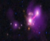 The Chandra X-ray Observatory captured imagery of a galaxy that &#92;