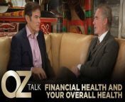 In this video, Dr. Oz asks Jordan Peterson about the importance of financial health when it comes to physical and mental health. Jordan Peterson explains that money helps stave off the worst of uncertainties. People who can get somewhere faster and better tend to make more money. If you’re having a hard time making ends meet, one thing you should ask yourself is what are the things that are getting in your way? Jordan Peterson says if you really meditate on that, you will get an answer.&#60;br/&#62;&#60;br/&#62;Also, Dr. Oz presents the question: Does how you handle your money directly correlate to your self-worth? Jordan Peterson agrees that in some ways money is a maker of status, and we are very sensitive to status distinctions. The higher you are on the hierarchy, the more protected you are and the less you will feel stressed and afraid. Thus, people see money as a marker of status and their conception of their own status modulates their sensitivity to negative emotion. They don’t want to be anxious and emotional. It’s not money that is the root of evil, it’s the love of money. It’s when money is put in the highest place.&#60;br/&#62;&#60;br/&#62;Later, Jordan Peterson provides advice on what to do if your partner can’t control their finances. In general, he thinks before having that discussion, it is good to have a talk about how both of you should think about money. How valuable is this? How do we value this in relation to other things you think are important? Jordan Peterson says it’s good to also ask your partner what they want. It is important to know your partner’s conditions of satisfaction before engaging in the conversation.