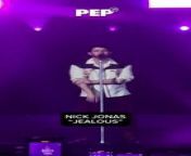 “I STILL GET JEALOUS” @Nick Jonas performing “Jealous” at @Jonas Brothers ‘ Manila concert.&#60;br/&#62;&#60;br/&#62;#jonasbrothers #nickjonas #thetour &#60;br/&#62;&#60;br/&#62;Video: Nikko Tuazon&#60;br/&#62;&#60;br/&#62;Subscribe to our YouTube channel! https://www.youtube.com/@pep_tv&#60;br/&#62;&#60;br/&#62;Know the latest in showbiz at http://www.pep.ph&#60;br/&#62;&#60;br/&#62;Follow us! &#60;br/&#62;Instagram: https://www.instagram.com/pepalerts/ &#60;br/&#62;Facebook: https://www.facebook.com/PEPalerts &#60;br/&#62;Twitter: https://twitter.com/pepalerts&#60;br/&#62;&#60;br/&#62;Visit our DailyMotion channel! https://www.dailymotion.com/PEPalerts&#60;br/&#62;&#60;br/&#62;Join us on Viber: https://bit.ly/PEPonViber&#60;br/&#62;&#60;br/&#62;Watch us on Kumu: pep.ph