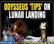 Join us for the latest update from NASA as they discuss the recent lunar landing of the commercial US spaceship Odysseus. Learn about the challenges faced during descent and the exciting prospects for future exploration despite the unexpected twist. Stay informed with NASA&#39;s groundbreaking missions and discoveries. Subscribe for more updates on space exploration! &#60;br/&#62; &#60;br/&#62;#US #USNews #USA #TriptotheMoon #Odysseus #OdysseusMission #MissionOdysseus #AmericanAstronauts #MoonLanding #Oneindia&#60;br/&#62;~PR.274~ED.101~