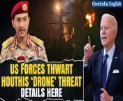 The US Military intercepted four Houthi drones and two anti-ship cruise missiles in Yemen and the Red Sea, averting potential threats to merchant vessels and US Navy ships. This follows Houthi attacks on Israel and ships, highlighting escalating tensions and maritime security concerns in the region. &#60;br/&#62; &#60;br/&#62;#ushouthi #ushouthiwar #ushouthisclash #ushouthistrikefootage #ushouthistrikes #ushouthiattack #ushouthirebels #ushouthilatestnews #ushouthiyemen #ushouthisupdate #ushouthiclash #ushouthiexplained #ushouthiwarlatestnews #Gaza #Hamas #Israelwar #Worldnews #Oneindia #Oneindia News &#60;br/&#62;~ED.101~
