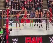 Nia Jax Destroys Every Woman in the Elimination Chamber - WWE Raw ( February 19 2024)