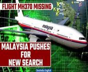 Malaysia is advocating for a fresh search effort to locate Malaysia Airlines Flight MH370, the country&#39;s transport minister announced on Sunday, ahead of the impending 10th anniversary of the aircraft&#39;s disappearance. The mystery surrounding Flight MH370, a Boeing 777 with 227 passengers and 12 crew members on board, persists since it vanished while en route from Kuala Lumpur to Beijing on March 8, 2014. &#60;br/&#62; &#60;br/&#62; &#60;br/&#62;#MH370 #MalaysiaAirlines #aviationmystery #searchcontinues #10years #flightdisappearance #OceanInfinity #searchefforts #aviationsafety #airlinetragedy #rememberingMH370 #neverforget #aviationinvestigation #airlinesecurity #missingplane #aviationnews #aviationhistory #Malaysia #flightMH370 #airlinedisappearance&#60;br/&#62;~HT.178~PR.152~ED.194~GR.123~