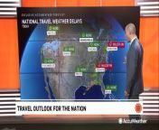 Several areas of the country could endure weather-related travel delays on March 5.
