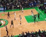 Jaylen Brown caught the eye with a smooth 360 through the Mavericks defense before finishing at the rim.