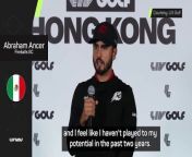 Fireballs&#39; Abraham Ancer beat Cameron Smith and Paul Casey in a play-off to win his maiden LIV Golf title.