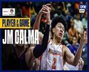 PBA Player of the Game Highlights: JM Calma catches fire early to lead way for NorthPort past Meralco from jm girl