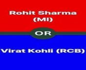 In the game of tactics, who shines brighter? Join us as we compare the captaincy styles of Rohit Sharma and Virat Kohli in the IPL!&#60;br/&#62;&#60;br/&#62;#IPL #IPL2024 #indian premier league #explorepage #trending #viral #viralvideos #kohlivsrohit