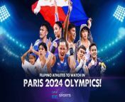Get ready to bring out your Pinoy Pride! &#60;br/&#62;&#60;br/&#62;As we inch closer to the 2024 Paris Olympics, we bring you a list of the Filipinos who are qualified to compete in the world stage! Who are some athletes that we hope to see in the Olympics? Watch this episode featuring Maia and Marco, the Philippines&#39; first AI Sportscasters.&#60;br/&#62;&#60;br/&#62;Follow #GMASports for more updates on #PARIS2024.