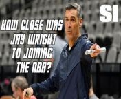 Former Villanova men&#39;s basketball coach Jay Wright joined Sports Illustrated to discuss the impact of Caitlin Clark, how close he was to coaching in the NBA, and his thoughts on the NCAA Tournament.
