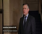 Shadow paymaster general Jonathan Ashworth said that the prime minister should return “every penny piece” of the £10 million donated to the Conservatives by major Tory backer, Frank Hester, who has been accused of making racist comments about Labour MP Diane Abbott. Mr Ashworth said: If the comments are racist and wrong, why is [Rishi Sunak] still happy to use their money to pay for his leaflets in an election campaign. Report by Covellm. Like us on Facebook at http://www.facebook.com/itn and follow us on Twitter at http://twitter.com/itn