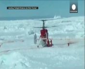 All 52 tourists and scientists on board a Russian research ship stuck in the Antarctic have now.