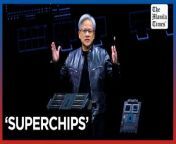 AI giant Nvidia unveils higher performing GPU&#60;br/&#62;&#60;br/&#62;Nvidia CEO Jensen Huang reveals new powerful chips for AI. &#39;We need bigger GPUs. So, I&#39;d like to introduce a very big GPU,&#39; says Huang at a conference in California, highlighting their importance in generative AI.&#60;br/&#62;&#60;br/&#62;Video by AFP&#60;br/&#62;&#60;br/&#62;Subscribe to The Manila Times Channel - https://tmt.ph/YTSubscribe &#60;br/&#62;&#60;br/&#62;Visit our website at https://www.manilatimes.net &#60;br/&#62;&#60;br/&#62;Follow us: &#60;br/&#62;Facebook - https://tmt.ph/facebook &#60;br/&#62;Instagram - https://tmt.ph/instagram &#60;br/&#62;Twitter - https://tmt.ph/twitter &#60;br/&#62;DailyMotion - https://tmt.ph/dailymotion &#60;br/&#62;&#60;br/&#62;Subscribe to our Digital Edition - https://tmt.ph/digital &#60;br/&#62;&#60;br/&#62;Check out our Podcasts: &#60;br/&#62;Spotify - https://tmt.ph/spotify &#60;br/&#62;Apple Podcasts - https://tmt.ph/applepodcasts &#60;br/&#62;Amazon Music - https://tmt.ph/amazonmusic &#60;br/&#62;Deezer: https://tmt.ph/deezer &#60;br/&#62;Tune In: https://tmt.ph/tunein&#60;br/&#62;&#60;br/&#62;#TheManilaTimes&#60;br/&#62;#tmtnews &#60;br/&#62;#nvidia &#60;br/&#62;#gpu