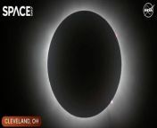 See totality over Ohio, New York and Maine in these time-lapsed views. &#60;br/&#62;&#60;br/&#62;Cleveland, Ohio:&#60;br/&#62;Credit: Salvatore Oriti of NASA Glenn Research Center&#60;br/&#62;Tupper Lake, New York:&#60;br/&#62;Credit: Seth McGowan of the Adirondack Sky Center&#60;br/&#62;Houlton, Maine:&#60;br/&#62;Credit: David Bowman of NASA Langley Research Center&#60;br/&#62;Music: Tranquil by Elm Lake/ courtesy of Epidemic Sound&#60;br/&#62;Edited by Space.com&#39;s Steve Spaleta