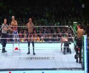The Rock & Roman Reigns vs Cody Rhodes & Seth Rollins - WWE WrestleMania 40 Night 1 Full Match HD from xxx roman poto