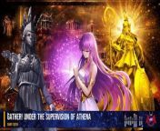 Saint Seiya - Gather Under Supervision of Athena from black mask