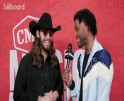 Warren Zeiders caught up with Billboard&#39;s Tetris Kelly on the Winners Walk at the CMT Awards 2024.