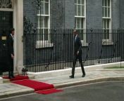 Prime Minister Rishi Sunak has welcomed Rwanda’s President Paul Kagame to 10 Downing Street. The meeting comes as his country marks 30 years since the Rwanda genocide that killed around 800,000 people. The government continues to grapple with delays to the asylum seeker scheme, which aims to send migrants to Rwanda if they are found to be in the UK illegally.&#60;br/&#62; Report by Kennedyl. Like us on Facebook at http://www.facebook.com/itn and follow us on Twitter at http://twitter.com/itn