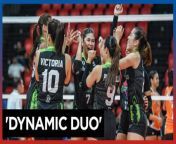 Chameleons survives Foxies&#60;br/&#62;&#60;br/&#62;Lycha Ebon and Chiara Permentilla scored 17 and 16 points, apiece, to lift Nxled past Farm Fresh in a five-set match, 24-26, 25-20, 25-23, 20-25, 15-11, in the Premier Volleyball League (PVL) 2024 All-Filipino Conference at the PhilSports Arena in Pasig on Tuesday, April 9, 2024. After suffering five losses in the tournament (3-5), Ebon shared how she was glad that Nxled was able to outlast the Foxies and their hardwork during their training showed.Permentilla is grateful to contribute to the team as she had her best performance with Nxled after her 16-point outing built on 15 attacks and an ace.&#60;br/&#62;&#60;br/&#62;Video by Nicole Anne D.G. Bugauisan&#60;br/&#62;&#60;br/&#62;Subscribe to The Manila Times Channel - https://tmt.ph/YTSubscribe&#60;br/&#62; &#60;br/&#62;Visit our website at https://www.manilatimes.net&#60;br/&#62; &#60;br/&#62; &#60;br/&#62;Follow us: &#60;br/&#62;Facebook - https://tmt.ph/facebook&#60;br/&#62; &#60;br/&#62;Instagram - https://tmt.ph/instagram&#60;br/&#62; &#60;br/&#62;Twitter - https://tmt.ph/twitter&#60;br/&#62; &#60;br/&#62;DailyMotion - https://tmt.ph/dailymotion&#60;br/&#62; &#60;br/&#62; &#60;br/&#62;Subscribe to our Digital Edition - https://tmt.ph/digital&#60;br/&#62; &#60;br/&#62; &#60;br/&#62;Check out our Podcasts: &#60;br/&#62;Spotify - https://tmt.ph/spotify&#60;br/&#62; &#60;br/&#62;Apple Podcasts - https://tmt.ph/applepodcasts&#60;br/&#62; &#60;br/&#62;Amazon Music - https://tmt.ph/amazonmusic&#60;br/&#62; &#60;br/&#62;Deezer: https://tmt.ph/deezer&#60;br/&#62;&#60;br/&#62;Tune In: https://tmt.ph/tunein&#60;br/&#62;&#60;br/&#62;#themanilatimes &#60;br/&#62;#philippines&#60;br/&#62;#volleyball &#60;br/&#62;#sports&#60;br/&#62;