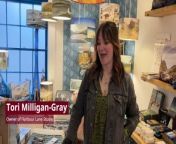 Tori Milligan-Gray owner of new Fortrose shop Harbour Lane Studio from catriona gray sex
