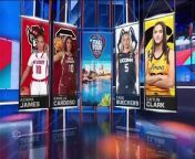 Apr 5, 2024&#60;br/&#62;Caitlin Clark wins multiple awards ahead of Iowa-UConn in the Final Four &#124; SportsCenter&#60;br/&#62;Holly Rowe joins SportsCenter to report on Caitlin Clark and the Iowa Hawkeyes taking on Paige Bueckers and UConn Huskies in their Final Four matchup in the NCAA Women&#39;s Tournament on Friday.