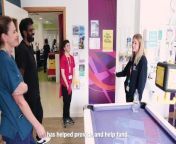 Comedian Romesh Ranganathan surprised young people being supported on the Teenage Cancer Trust unit at Alder Hey Children’s Hospital,when he was in Liverpool as part of his Hustletour. &#60;br/&#62;Romesh, who has supported TeenageCancer Trust for many years, met families being supported by the charity, and spoke to staff to learn more about how the charityis making a difference to teenagers and young adults in the area who have cancer. &#60;br/&#62;Romesh met 13-year-old Logan from Preston, who is having chemotherapy on the unit, after being recently diagnosed with a type of non-Hodgkin lymphoma called T-Cell lymphoblastic lymphoma.