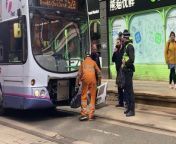 West Street is blocked towards the Cathedral from the Glossop Road direction due to a bus crash.&#60;br/&#62;Police are in attendance, but no ambulances or other emergency crews were required.&#60;br/&#62;Two 52a buses crashed going opposite directions - leaving both vehicles to move without help.&#60;br/&#62;
