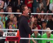 CM Punk gives thanks to Philadelphia after Raw goes off the air- Raw exclusive, April 8, 2024 from www exxxvideo cm
