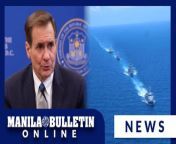 China need not “overreact” to the quadrilateral maritime exercise among the Philippines, the United States (US), Japan, and Australia in the West Philippine Sea (WPS) the White House said Thursday.&#60;br/&#62;&#60;br/&#62;In a press conference in Washington, White House National Security Communications Advisor John Kirby said the quadrilateral maritime cooperation in the WPS is “about freedom of navigation and adherence to international law”.