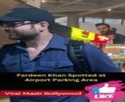 Fardeen Khan Spotted at Airport Parking Area